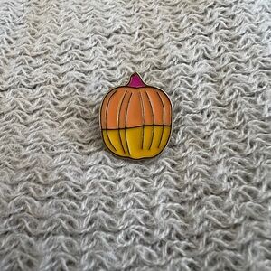 Cute pumpkin enamel pin
